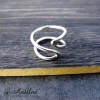 Srebrny pierścionek, bizuteria autorska, antilae