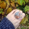 Ogromny pierścionek z jaspisem maligano